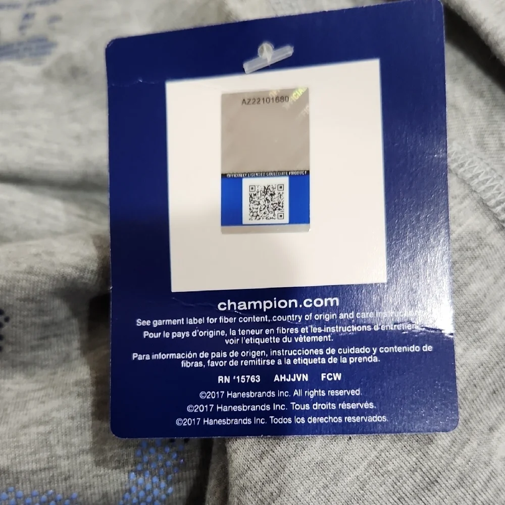 Champion Gray Short Sleeve Tee - Picture 4 of 5
